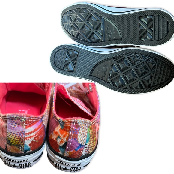 Like new Women's Converse Chuck Taylor All Star Digital pink Floral sneakers - Picture 5 of 5